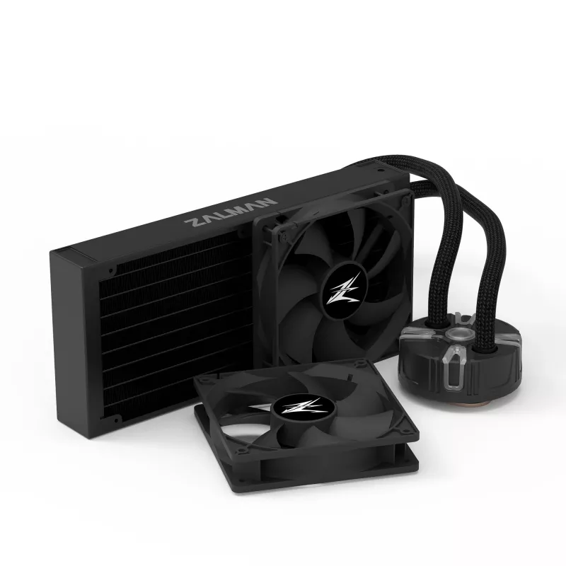 Zalman Reserator5 Z24 Black CPU šķidruma dzesētājs 240mm radiators 2 x SF120 ARGB ventilators