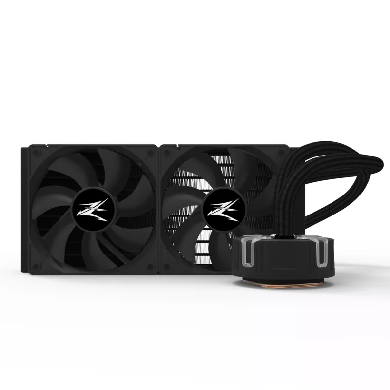 Zalman Reserator5 Z24 Black CPU šķidruma dzesētājs 240mm radiators 2 x SF120 ARGB ventilators