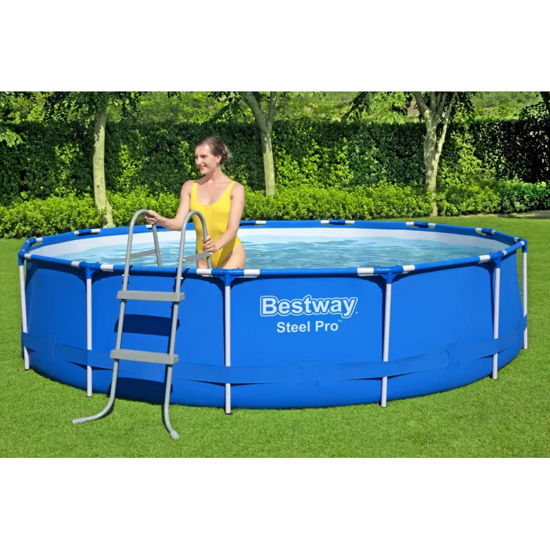 Rāmja baseins Bestway Steel Pro 13' x 33 collas/3,96m x 84cm, tilpums 8680L