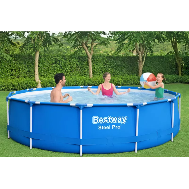Rāmja baseins Bestway Steel Pro 13' x 33 collas/3,96m x 84cm, tilpums 8680L