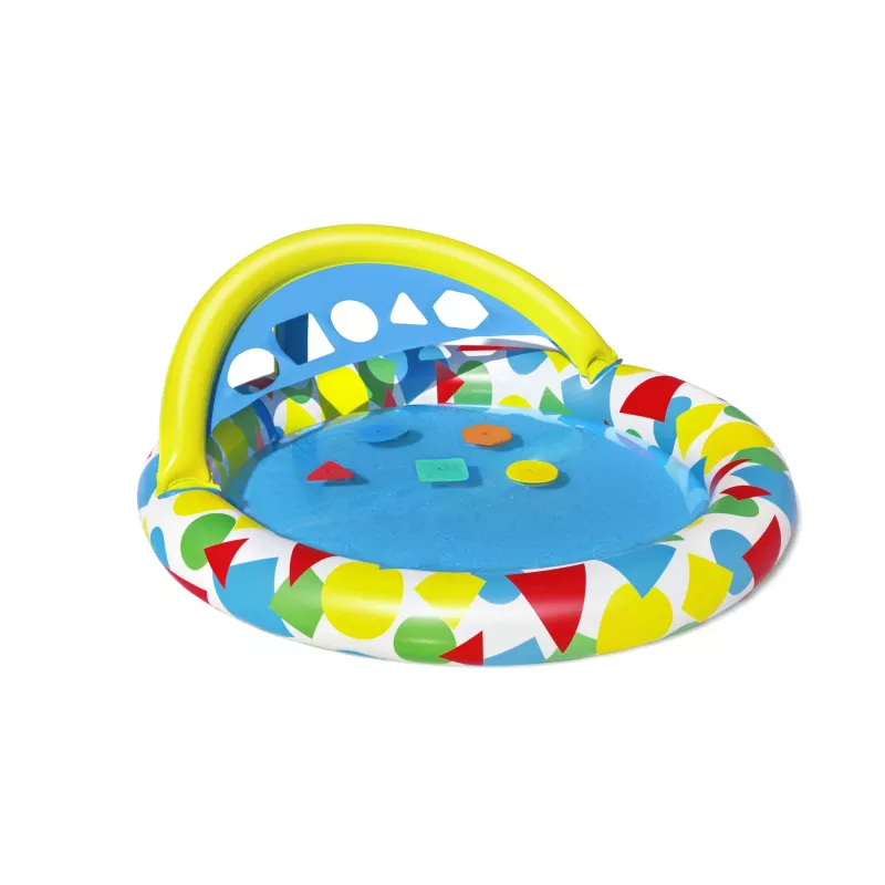 Bestway 52378 Splash & Learn bērnu baseiniņš ar nojumi, 45 l, 117 x 120 x 117 cm