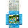Bestway 52378 Splash & Learn bērnu baseiniņš ar nojumi, 45 l, 117 x 120 x 117 cm