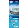 Piepūšamais baseins Bestway 57372 Apaļš 12362 L Pelēks