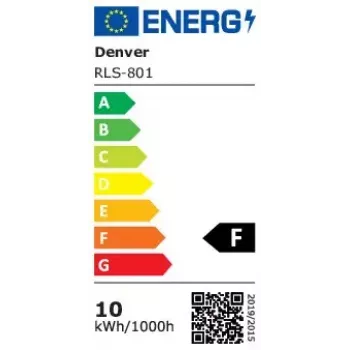 Apgaismojuma gredzens Denver RLS-801 80 LED 600 lm 6500 K USB