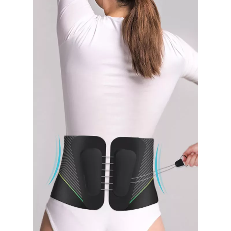 Jostas masāžas josta muguras lejasdaļai HoMedics Black Fabric