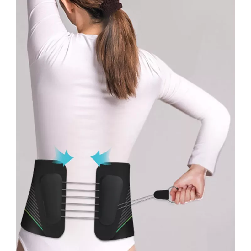 Jostas masāžas josta muguras lejasdaļai HoMedics Black Fabric