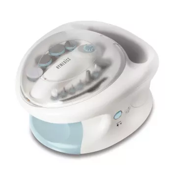Manikīra un pedikīra komplekts HoMedics MAN-3023A-EU 2 uzgaļi, plastmasa, zils/balts