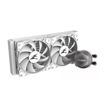 Zalman ALPHA24 White CPU šķidruma dzesētājs 240mm radiators 2 x 120mm ventilators ARGB sūknis