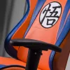 Spēļu krēsls Subsonic DBZ polsterēts sēdeklis Pelēks Oranžs 125 kg