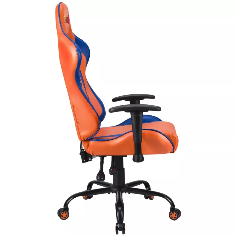 Spēļu krēsls Subsonic DBZ polsterēts sēdeklis Pelēks Oranžs 125 kg