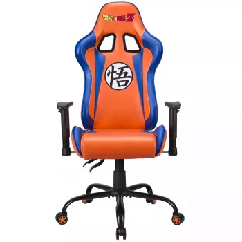 Spēļu krēsls Subsonic DBZ polsterēts sēdeklis Pelēks Oranžs 125 kg