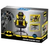 Spēļu krēsls Subsonic Batman Junior polsterēts sēdeklis Melns Dzeltens