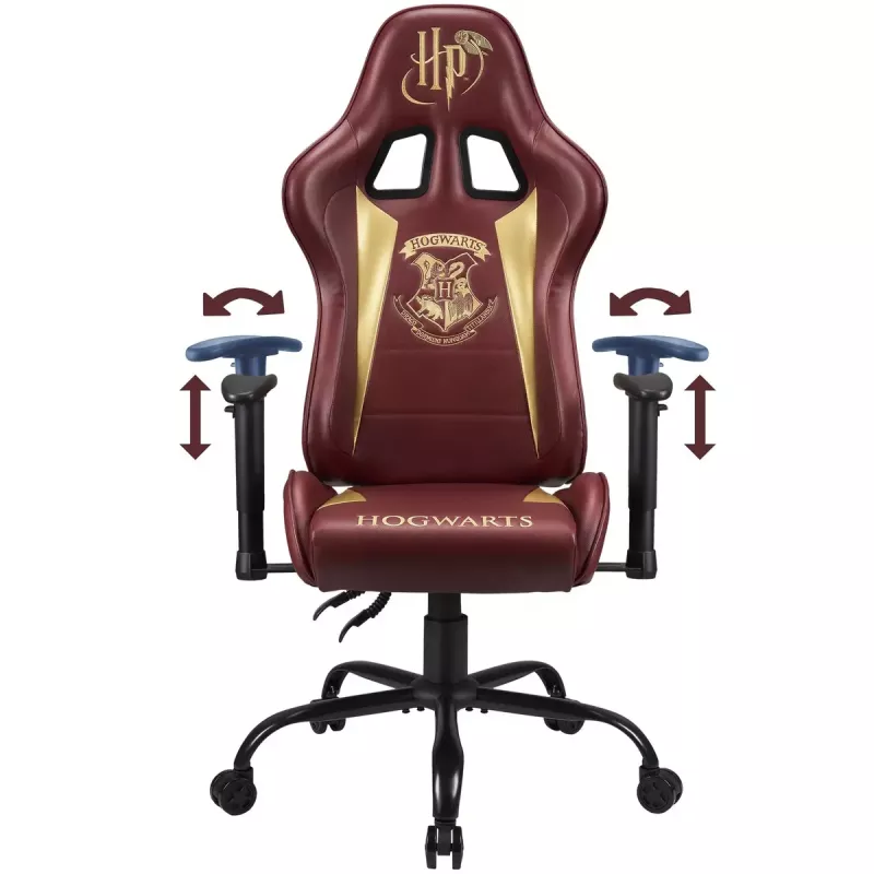 Spēļu krēsls Subsonic Hogwarts polsterēts sēdeklis Brūns 125 kg