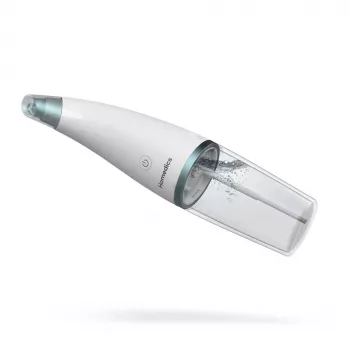 HoMedics FAC-HY100 hidradermabrāzijas tīrīšanas ierīce, caurspīdīga, balta