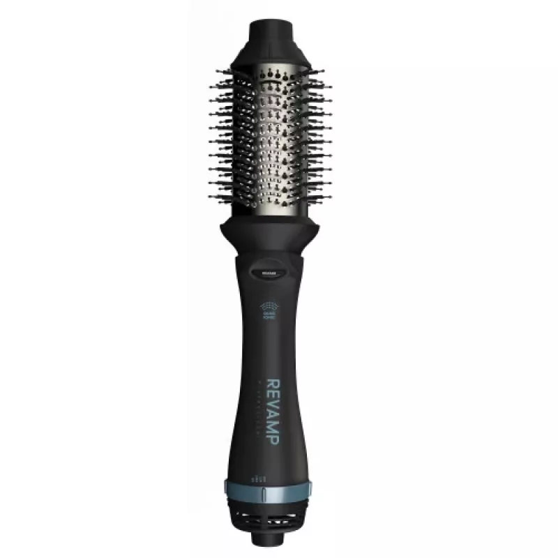 Revamp Progloss Volume & Style Hot Brush Style karstā suka matiem Melna 1000 W 3 m