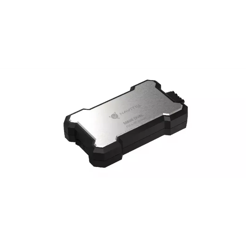 Motocikla videoreģistrators Navitel M800 DUAL Full HD 1920x1080 Wi-Fi Melns