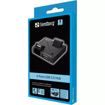 Sandberg USB Hub 4 Porti
