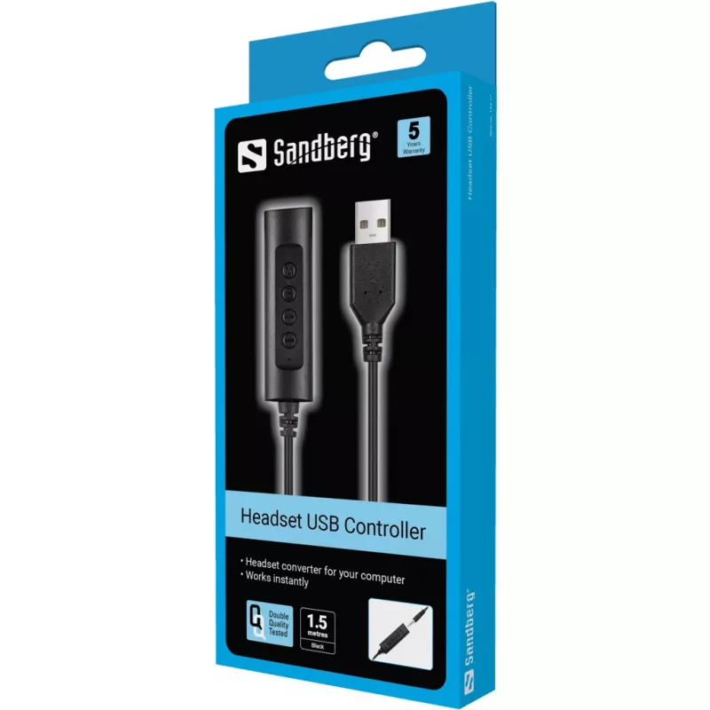 Sandberg 134-17 USB austiņu kontrolleris