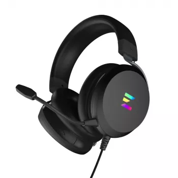 Zalman ZM-HPS610 austiņas/headsets Vadu Galvas saite Spēlēšanai Melnas