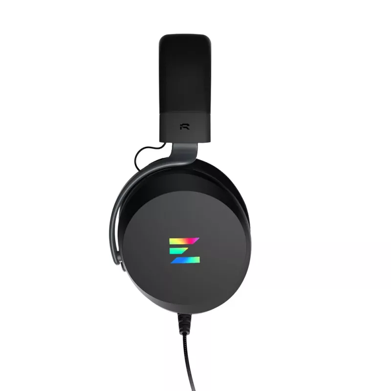 Zalman ZM-HPS610 austiņas/headsets Vadu Galvas saite Spēlēšanai Melnas