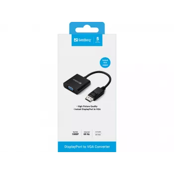 Sandberg Adapteris DisplayPort uz VGA
