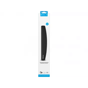 Plaukstu balsts Sandberg Memory Foam 48cm Melns