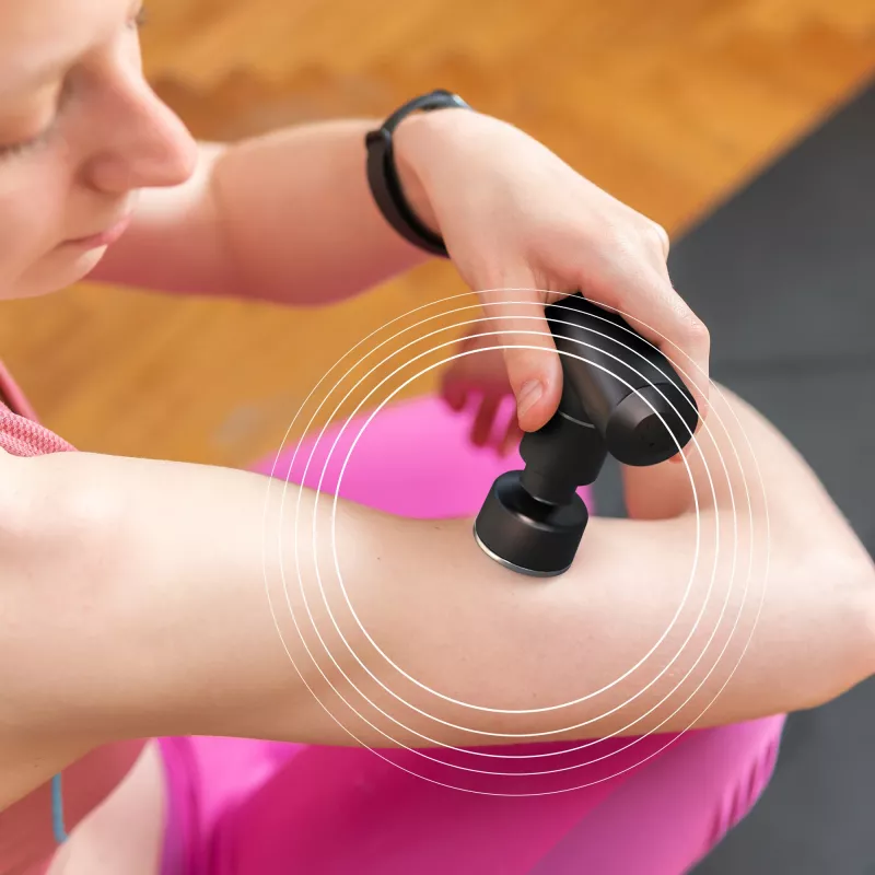 HoMedics Myti Masieris Universālais Antracīts Pēršanas Masāža