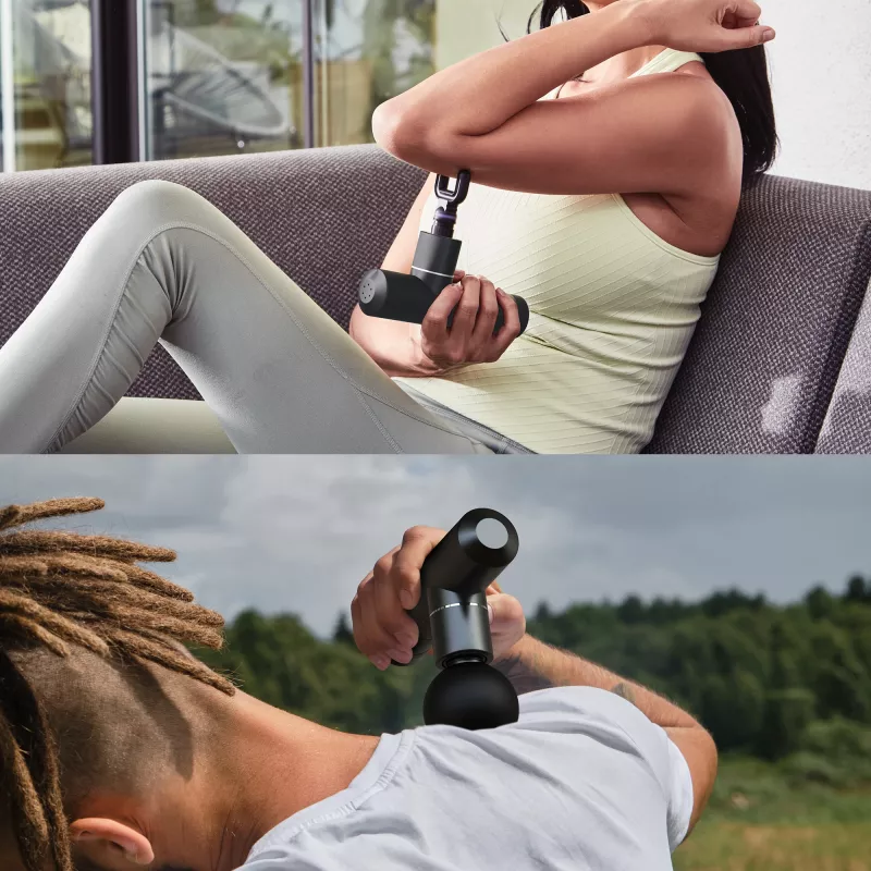 HoMedics Myti Masieris Universālais Antracīts Pēršanas Masāža