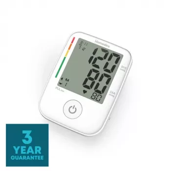 Asinsspiediena mērītājs automātiskais HoMedics BPA-P200-EU1 augšdelmam balts