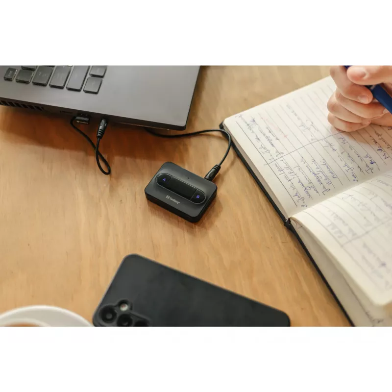 Sandberg Bluetooth raidītājs 2x austiņām, 3.5 mm, bezvadu