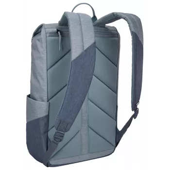 Thule Lithos TLBP213 Pond Gray mugursoma, ikdienas mugursoma, pelēka, poliesters
