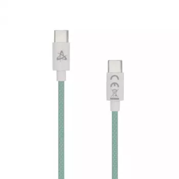 SBOX USB-C uz USB-C kabelis 1m Zaļš 60W