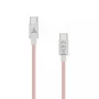 SBOX Kabelis USB Type-C -> USB Type-C M/M 1m Rozā 60W