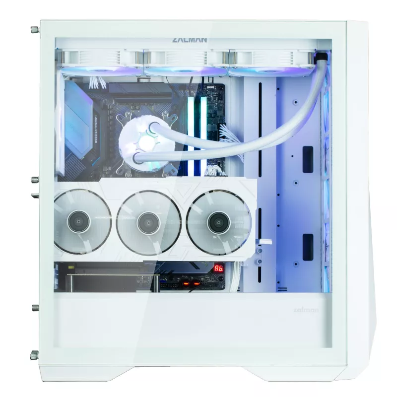 PC korpuss Zalman Z9 Iceberg MS White Midi Tower