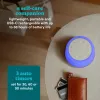 HoMedics SS-2700WH SoundSleep Aura skaņu ģenerators-skaļrunis, Bluetooth 5.3, uzlādējams caur USB-C, nakts gaisma