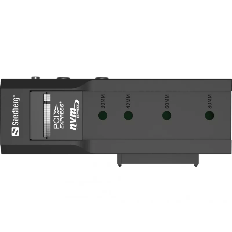 Sandberg USB 3.2 Klonētājs un Dokstacija M.2 NVMe, M.2 SATA un 2.5/3.5 collu SATA diskiem