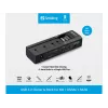 Sandberg USB 3.2 Klonētājs un Dokstacija M.2 NVMe, M.2 SATA un 2.5/3.5 collu SATA diskiem