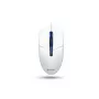 Pele A4Tech N-530S USB Type-A abpusēja (baltā krāsā, zils fona apgaismojums)