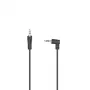 Audio kabelis Hama 00205285 0.5m 3.5mm vīrietis-vīrietis Melns