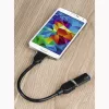 Hama 173892 USB kabelis USB 2.0 0.15 m Micro-USB B USB A Melns