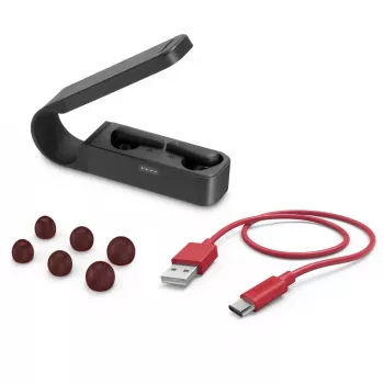 Hama Spirit Pocket TWS ausiņas (zvanīšanai un mūzikai) Bluetooth melnas