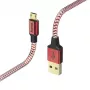 Hama 00178288 USB kabelis USB 2.0 1.5 m USB A Micro-USB B Sarkans