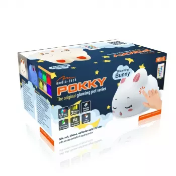Austiņas MEDIA-TECH MT225 Pokky Dreaming Bunny — vieglas, vadu, pārsegtas
