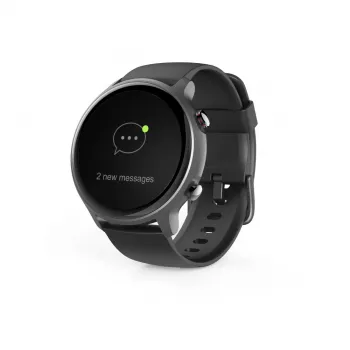 Hama Fit Watch 6910 3.25 cm (1.28 collu) LCD 46 mm Digitāls Skārienjutīgs Pelēks GPS (satelīts)
