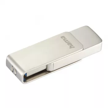 Hama Rotate Pro USB zibatmiņa 128 GB USB Type-A 3.2 Gen 1 (3.1 Gen 1) Sudraba