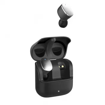 Hama Spirit Pure bezvadu austiņas iebūvētas, zvaniem/mūzikai, Bluetooth, melnas
