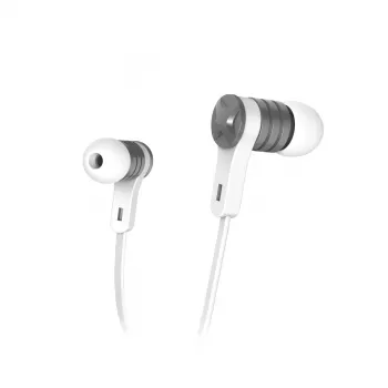 Hama Intense vadu austiņas in-ear zvanīšanai/mūzikai sudraba, balta