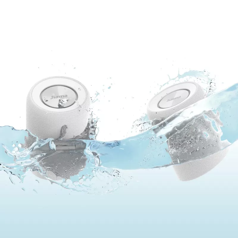 Hama Twin 3.0 Stereo portatīvais skaļrunis balts 30 W