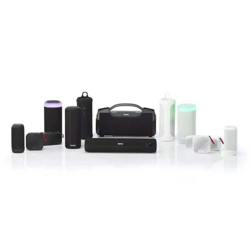 Hama Twin 3.0 Stereo portatīvais skaļrunis balts 30 W