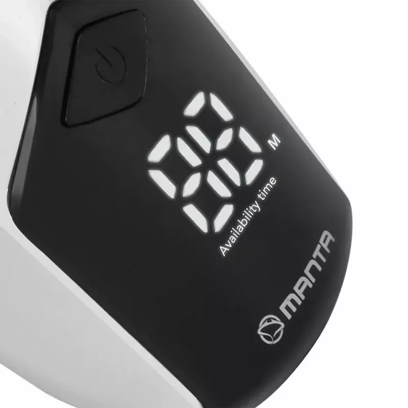 Manta HS-01BK Shavio matu un bārdas skuvekļa komplekts, melns/hroms